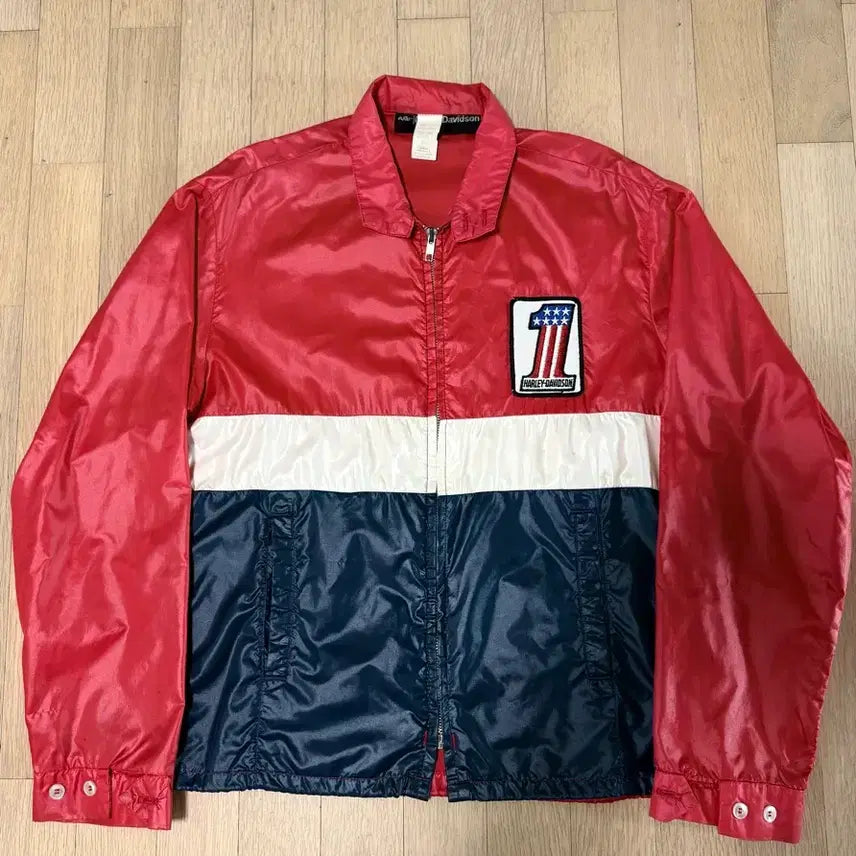 [BUNJANG] AMF Harley-Davidson Nylon Jacket / 70s amf 할리데이비슨 나일론 자켓