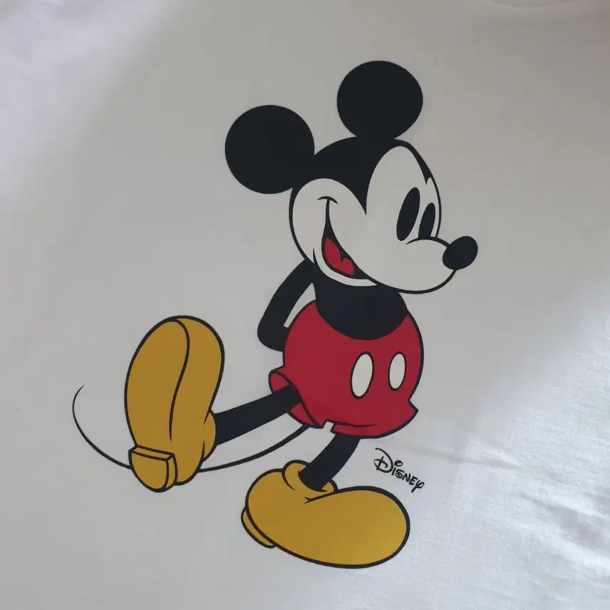 [BUNJANG] Topten Disney Mickey Mouse Short Sleeve T-shirt / .100 공용 탑텐 디즈니 미키마우스 반팔 티셔츠.100티셔츠