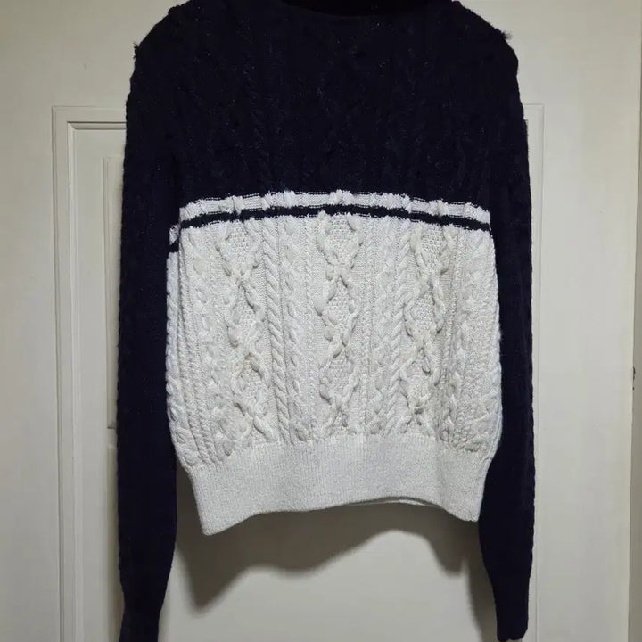 [SOLD OUT] LANVIN 랑방  케이블 펄 니트 하프집업