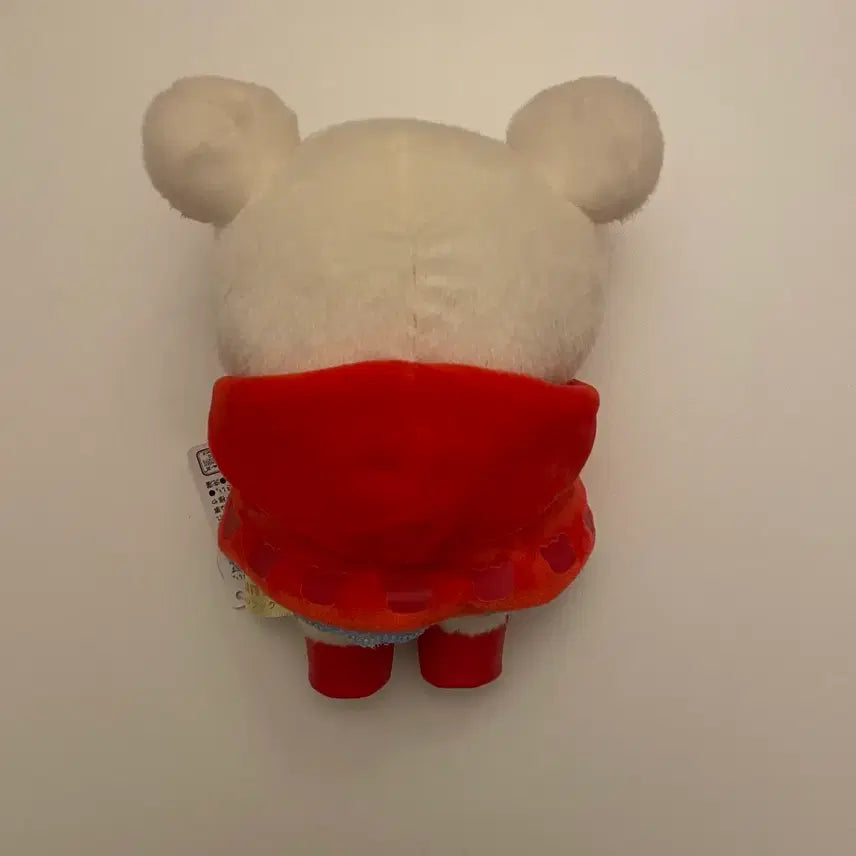 [BUNJANG] Rilakkuma Korilakkuma Red Riding Hood Plush Tenori Keyring / 리락쿠마 애니메이션 한정 코리락쿠마 빨간 망토 인형 누이 테노리 키링