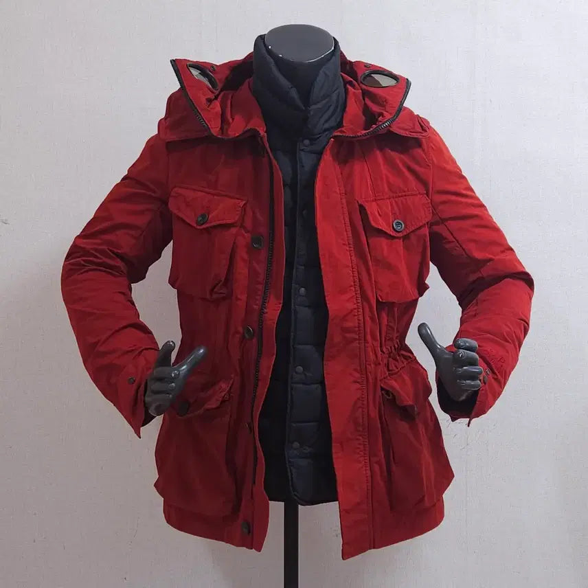 [SOLD OUT] CP 씨피컴퍼니 고글 후드 패딩점퍼
