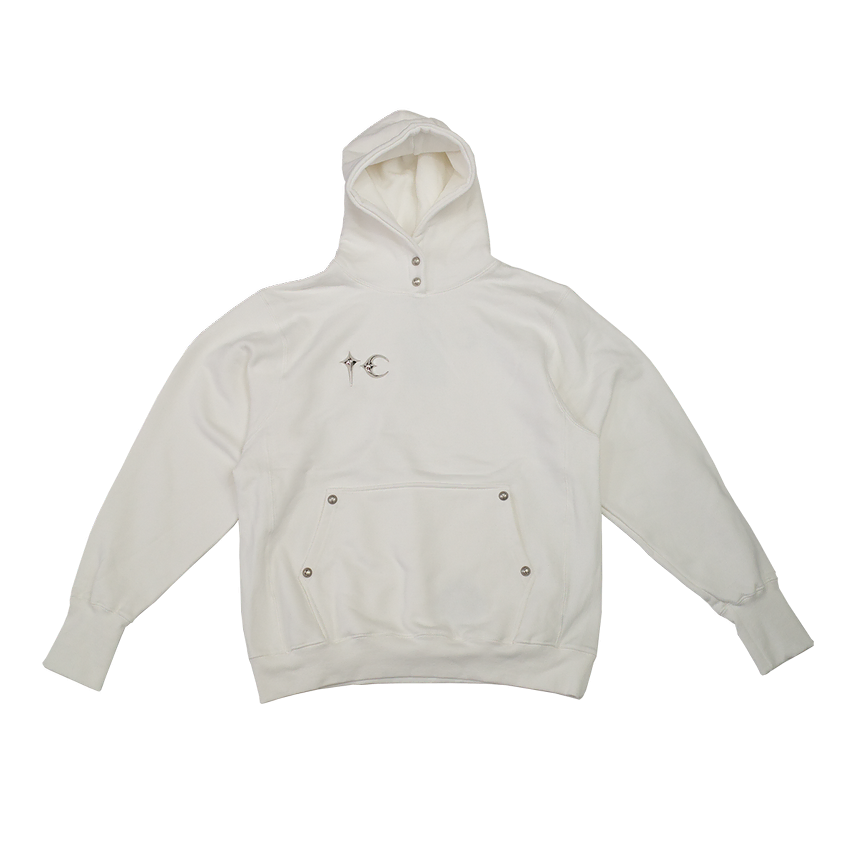 [BUNJANG] Thug Club Armor Hoodie White / 떠그 클럽 아머 후드 화이트