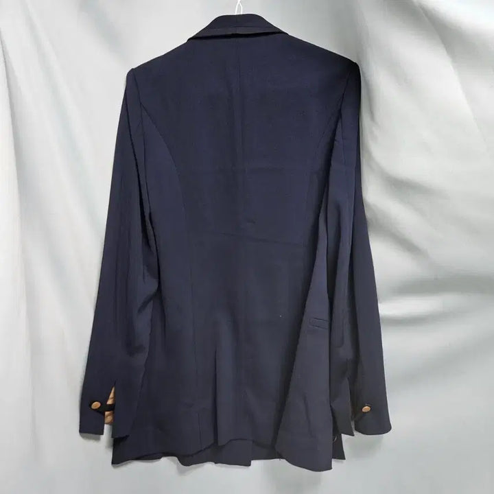[BUNJANG] SYSTEM Navy Double Button Jacket S / SYSTEM 시스템 네이비 더블 버튼 자켓 S
