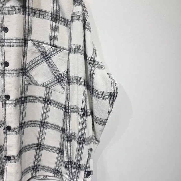 [BUNJANG] ETHOS Oversized Tartan Check Flannel Shirt / ETHOS 에토스 오버핏 타탄 체크 플란넬 셔츠