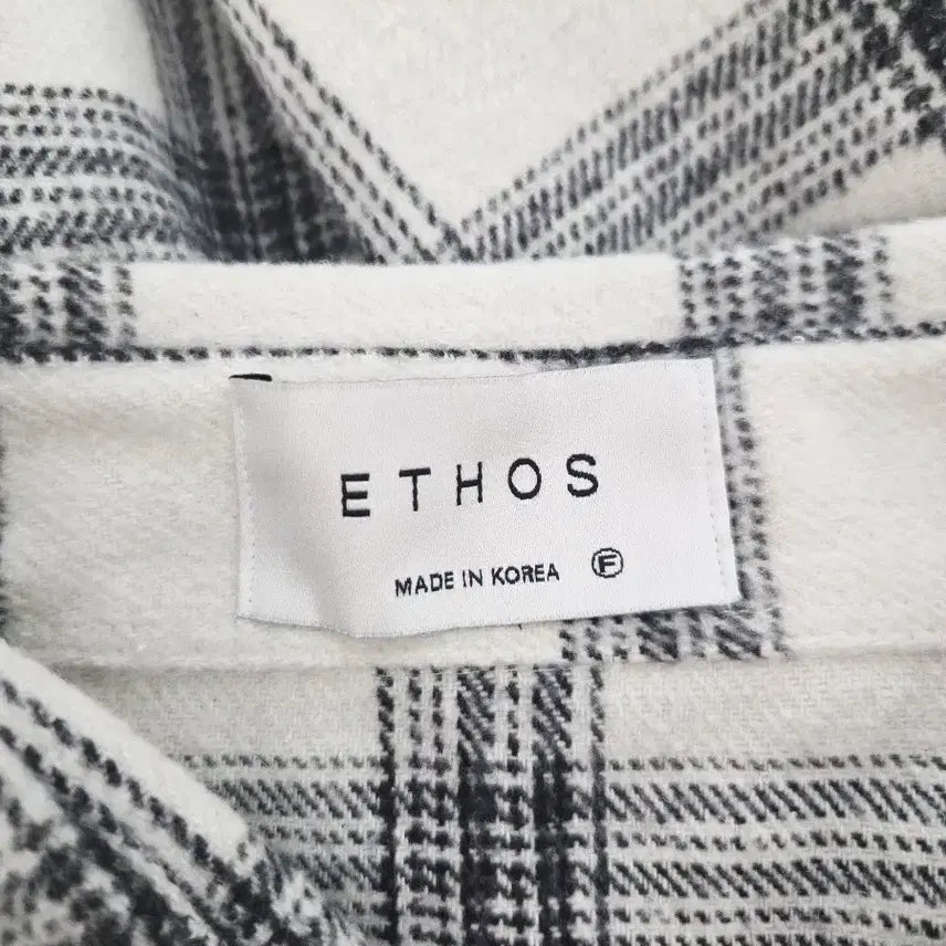 [BUNJANG] ETHOS Oversized Tartan Check Flannel Shirt / ETHOS 에토스 오버핏 타탄 체크 플란넬 셔츠