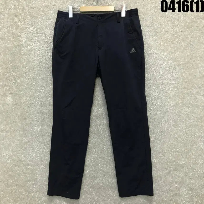 [SOLD OUT] 아디다스 남성 블랙 긴바지 34