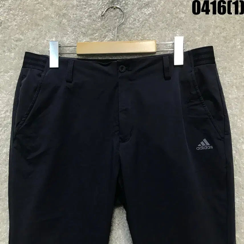 [SOLD OUT] 아디다스 남성 블랙 긴바지 34