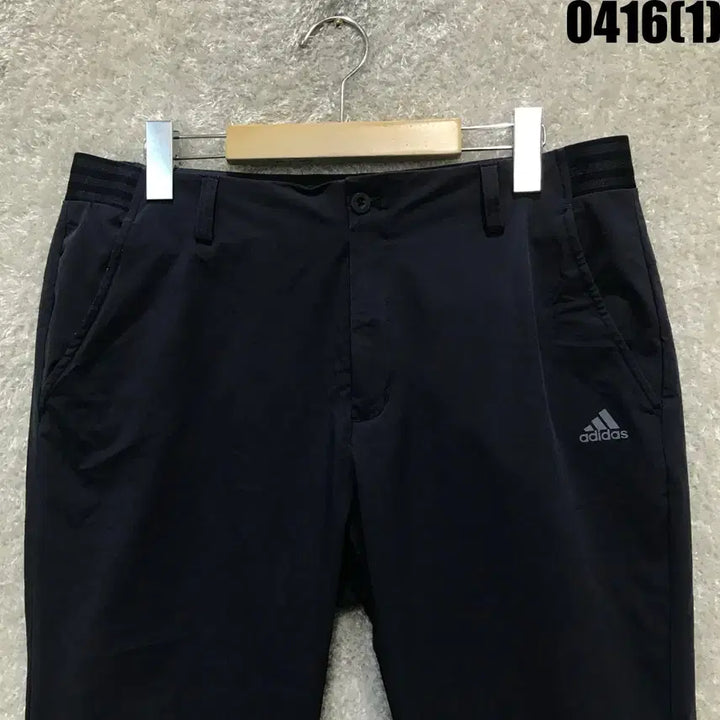 [SOLD OUT] 아디다스 남성 블랙 긴바지 34