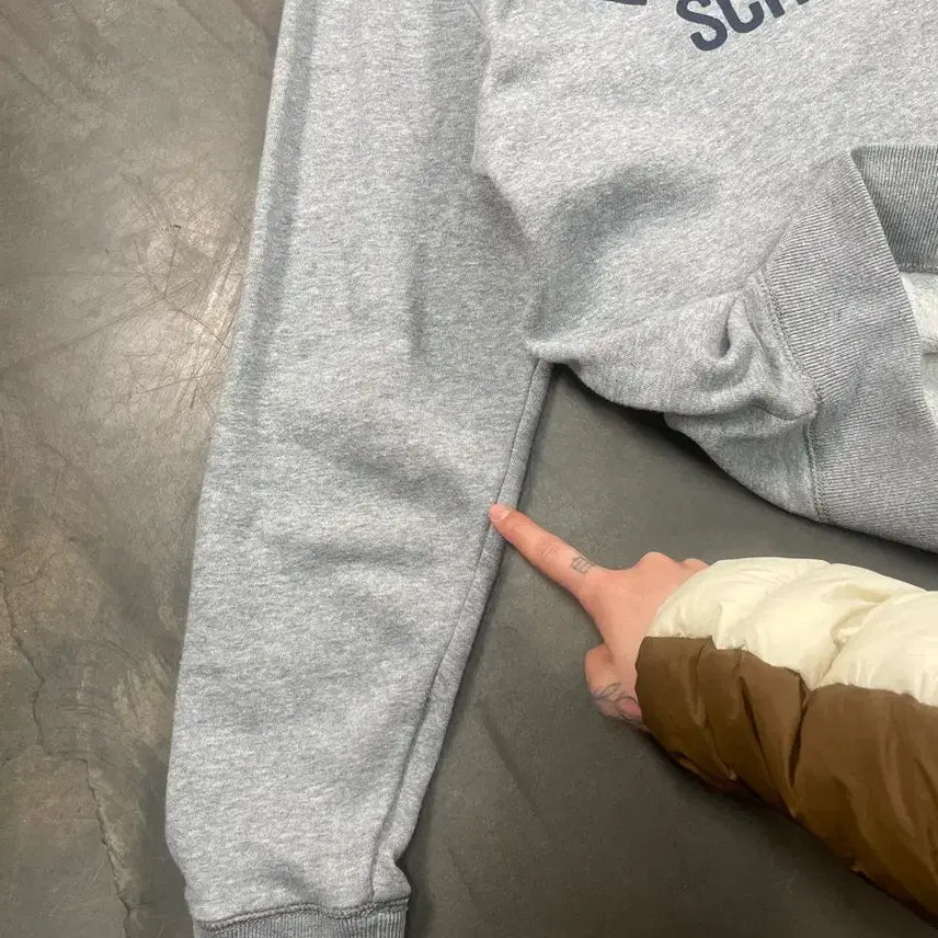 [BUNJANG] Schott Arch Logo Sweatshirt / 쇼트 아치로고 스웻셔츠