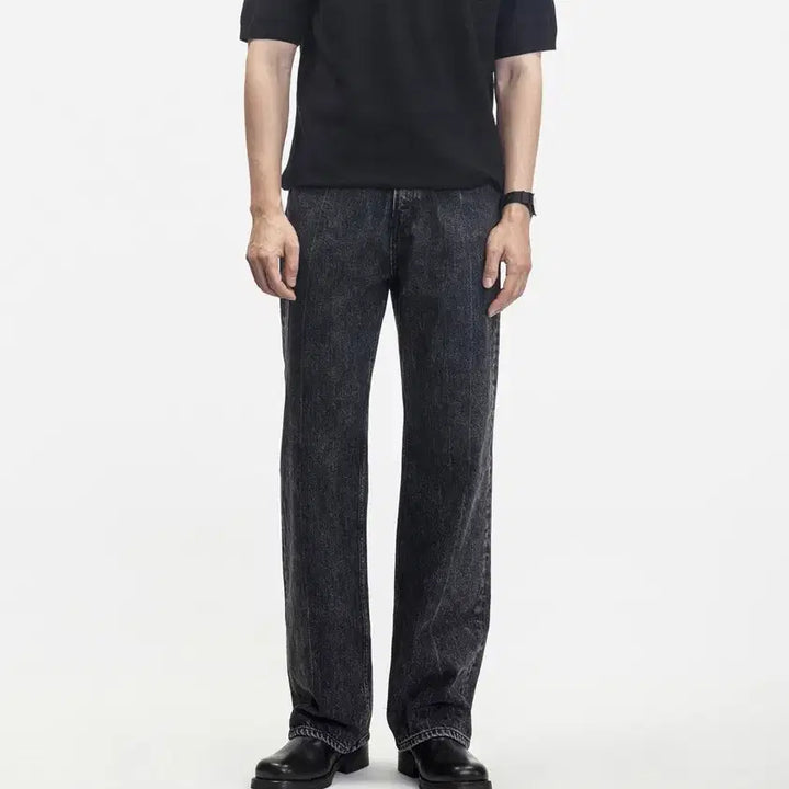 [BUNJANG] Modnine Black Stardust MOD1w Jeans / 모드나인 Black Stardust MOD1w