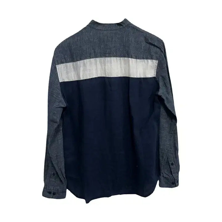 [BUNJANG] Lacoste Linen Henley Neck Shirt / 남S/라코스테 린넨 헨리넥 셔츠