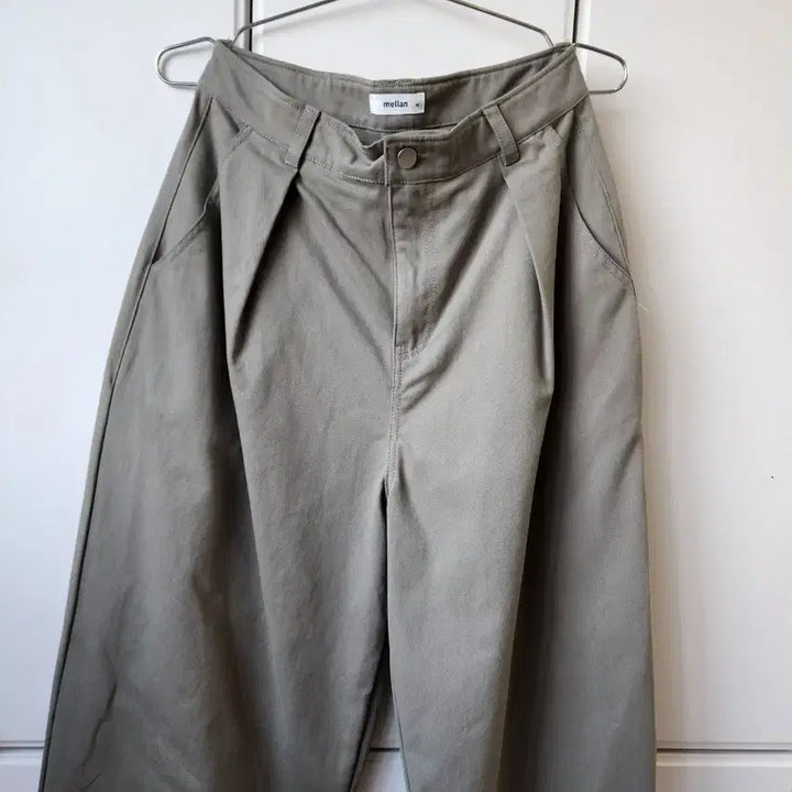 [BUNJANG] Hanger Wide-Leg Pants / 항아리면바지