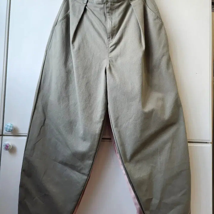 [BUNJANG] Hanger Wide-Leg Pants / 항아리면바지