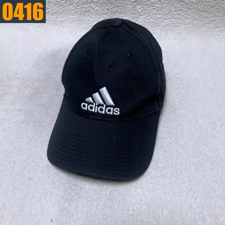 [BUNJANG] Adidas Black Ball Cap Hat / 아디다스 검정 볼캡 모자