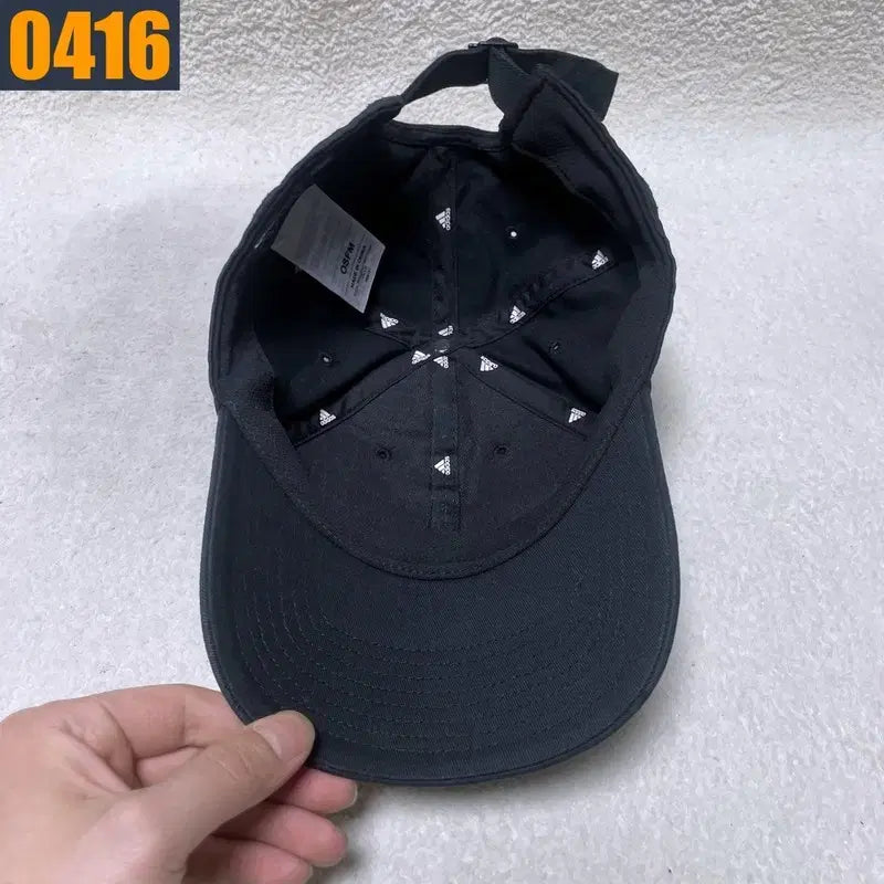 [BUNJANG] Adidas Black Ball Cap Hat / 아디다스 검정 볼캡 모자