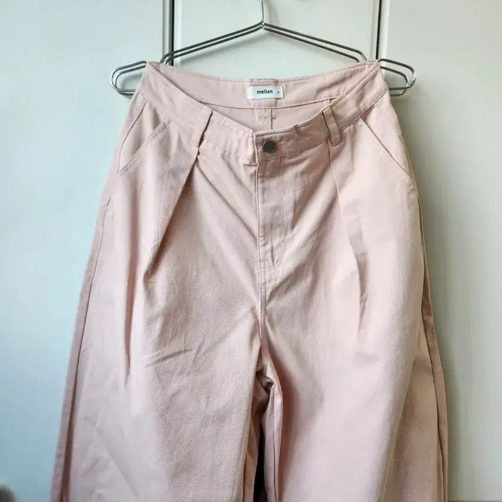 [BUNJANG] Meilan Pink Wide Leg Pants / 핑크색.카키색  와이드 항아리팬츠.택포