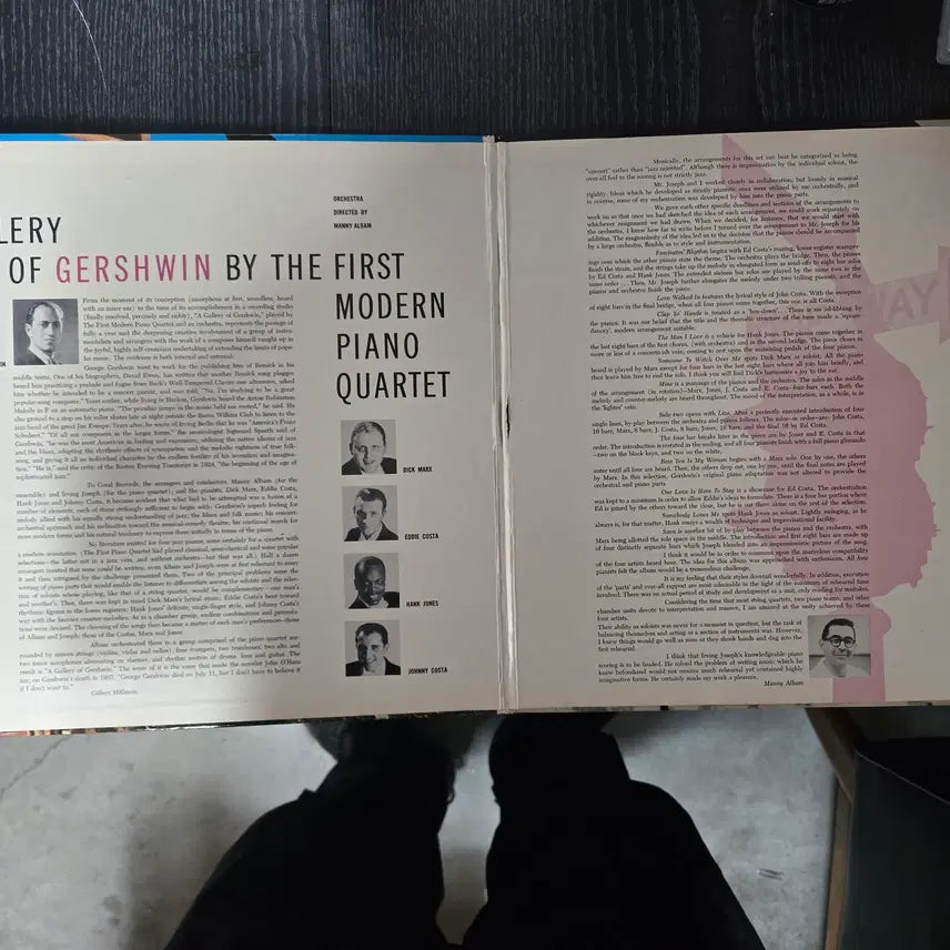 [BUNJANG] Manny Albam Orchestra A Gallery Of Gershwin LP / 고전수입원판LP>A GALLERY OF GERSHWIN