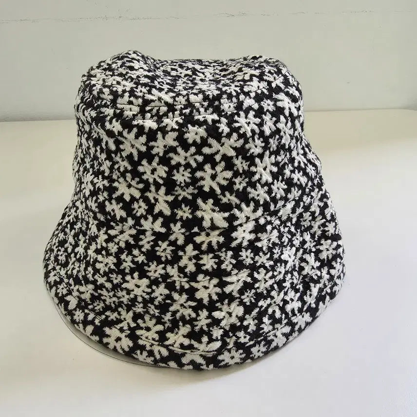 [BUNJANG] Floral Pattern Bucket Hat / 플라워 패턴 벙거지 모자