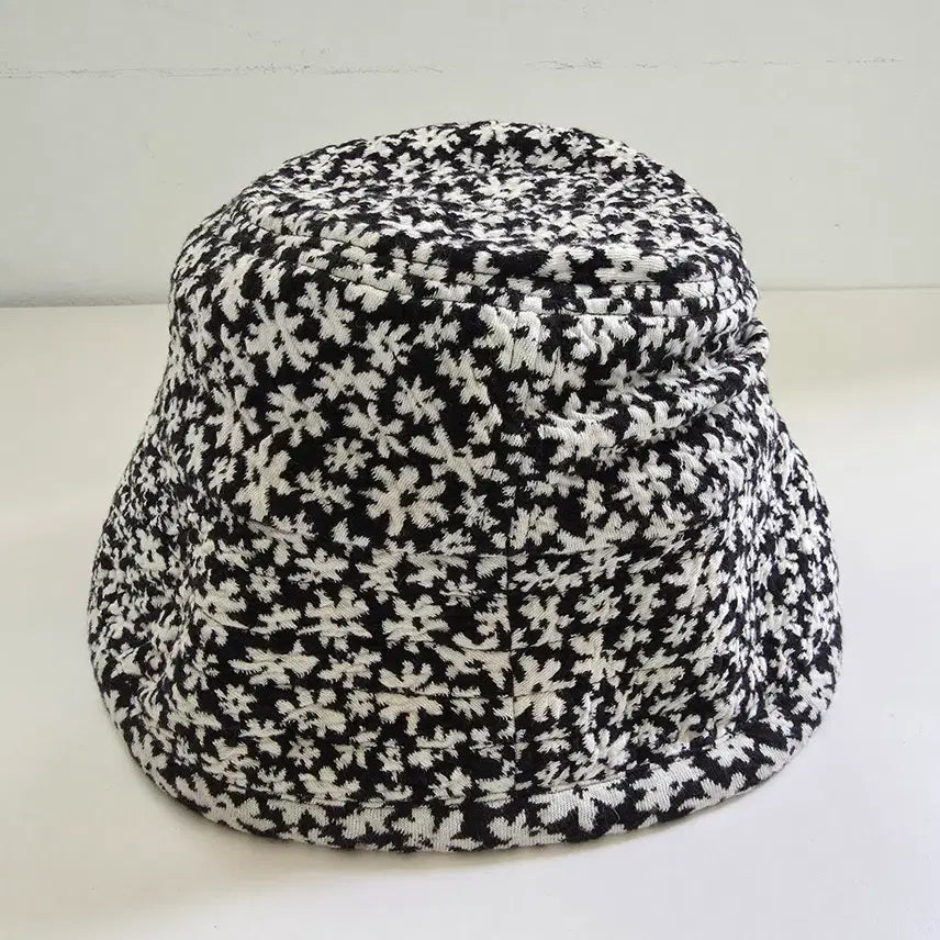 [BUNJANG] Floral Pattern Bucket Hat / 플라워 패턴 벙거지 모자