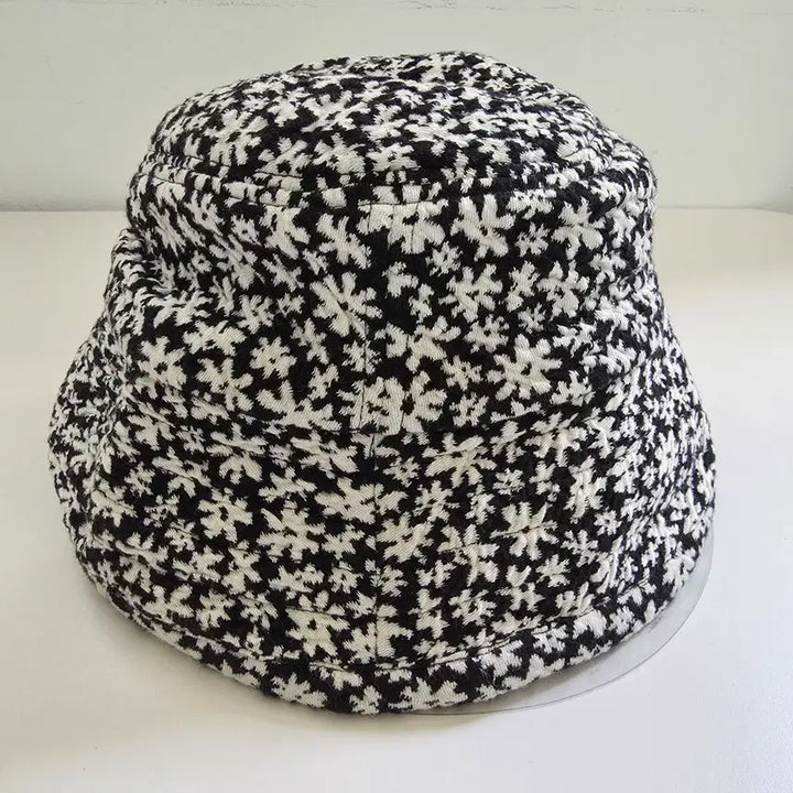 [BUNJANG] Floral Pattern Bucket Hat / 플라워 패턴 벙거지 모자