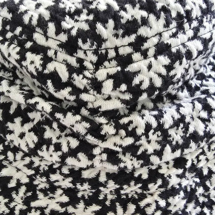 [BUNJANG] Floral Pattern Bucket Hat / 플라워 패턴 벙거지 모자