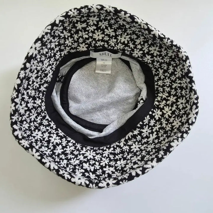[BUNJANG] Floral Pattern Bucket Hat / 플라워 패턴 벙거지 모자