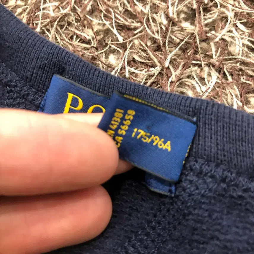 [BUNJANG] Polo Ralph Lauren Fading Logo Sweatshirt / M 폴로 랄프로렌 로고 페이딩 스웻셔츠 맨투맨
