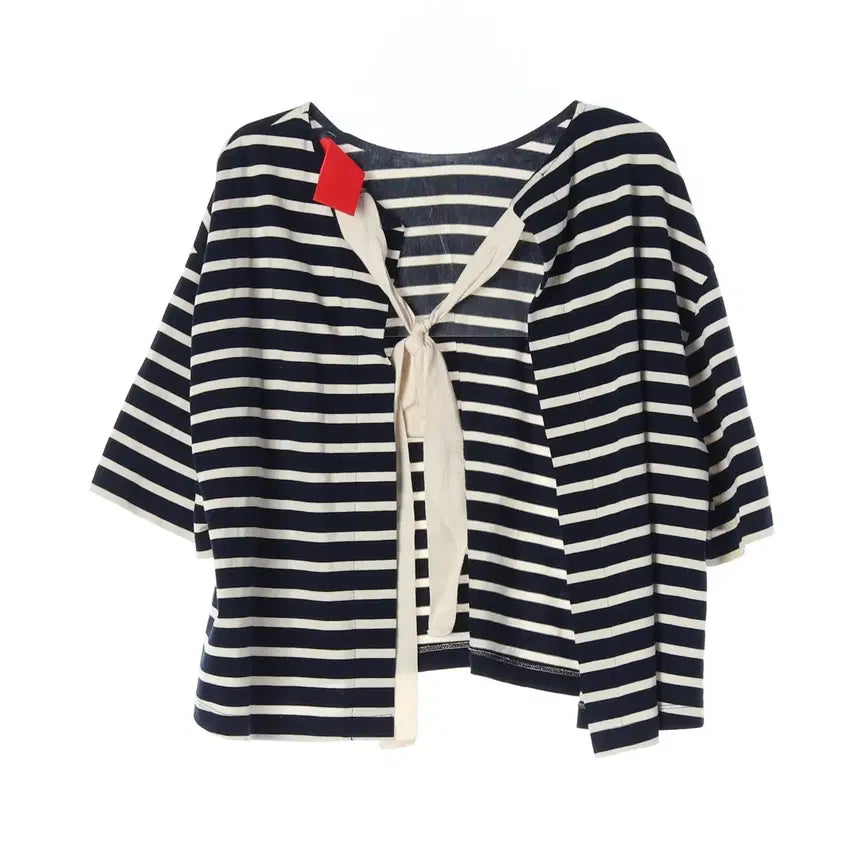 [BUNJANG] LUCKY CHOUETTE Striped T-shirt / 럭키슈에뜨 반팔 티셔츠 36size