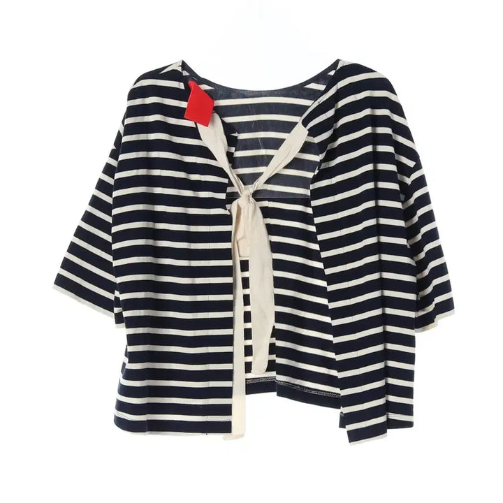 [BUNJANG] LUCKY CHOUETTE Striped T-shirt / 럭키슈에뜨 반팔 티셔츠 36size