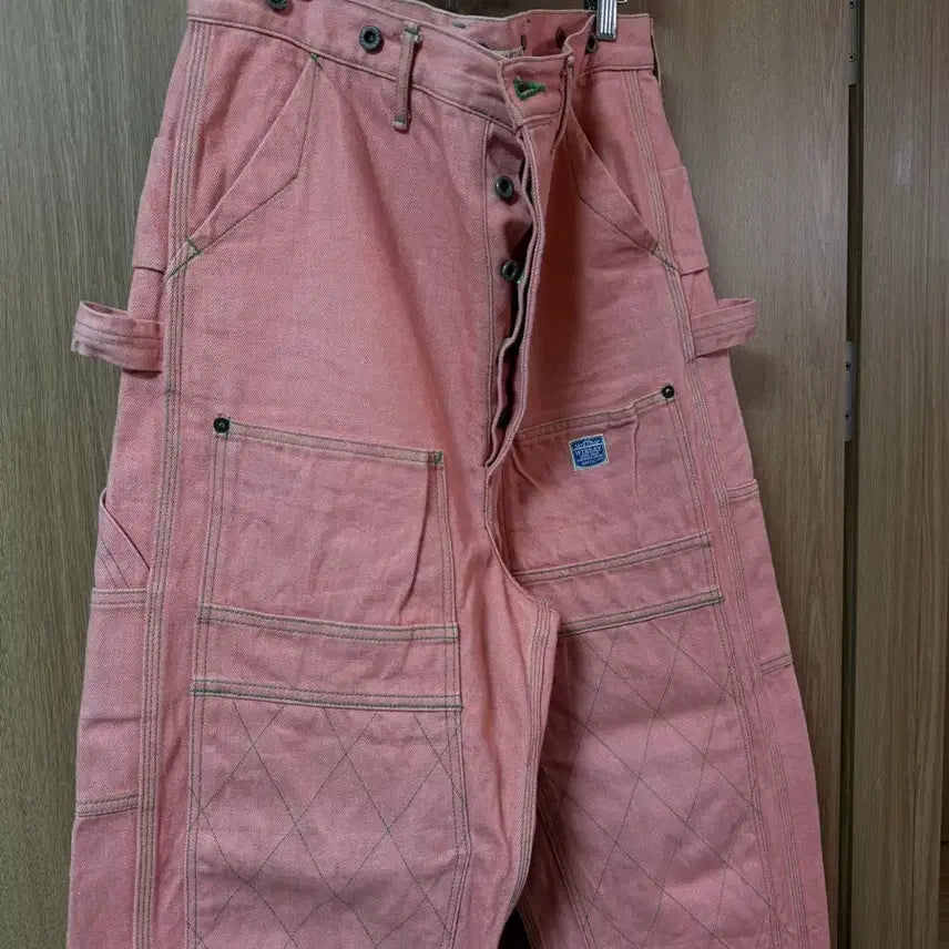 [SOLD OUT] 캐피탈 lumber pants 1 핑크
