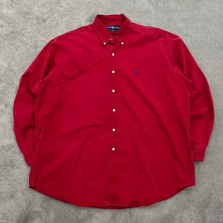 [SOLD OUT] XL 폴로 랄프로렌 레드 셔츠