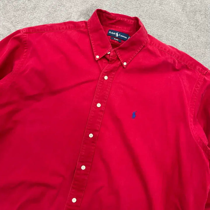 [SOLD OUT] XL 폴로 랄프로렌 레드 셔츠
