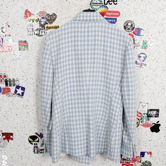 [BUNJANG] ZARA Houndstooth Wool Double Jacket / 여성M / 자라 쿨톤 하운드체크 모직 더블자켓BL 11-2