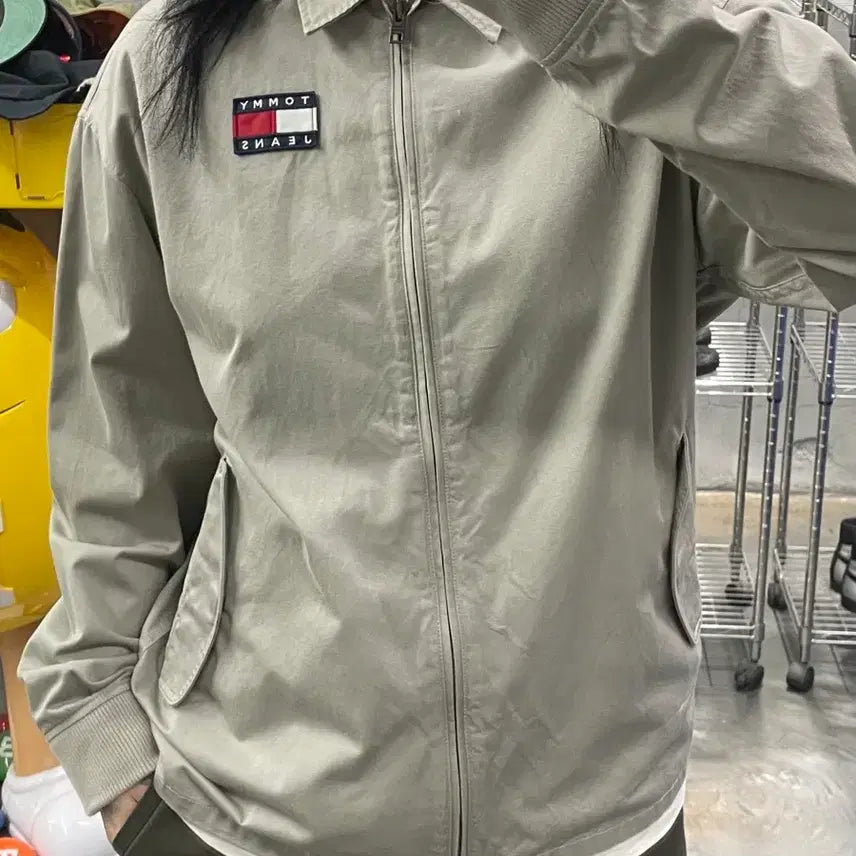 [BUNJANG] Tommy Hilfiger Blouson Jacket / 타미 힐피거 블루종 자켓