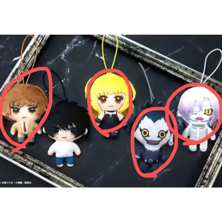 [SOLD OUT] 데스노트 카푸코 카풋코 프렌즈 누이 가챠 라이토 미사 류크 렘