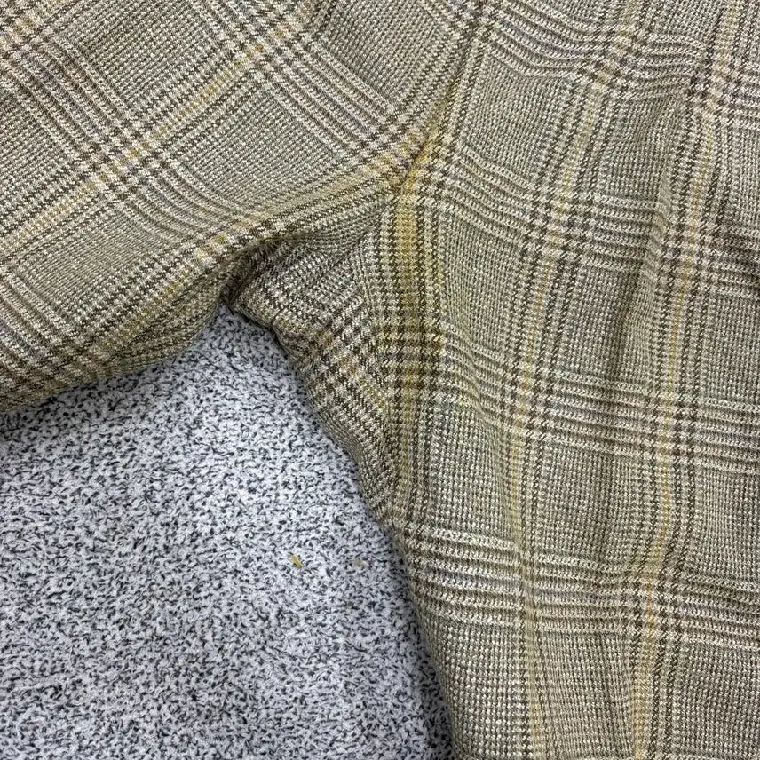 [BUNJANG] Munsingwear Check Wool Rayon Pants / 100 먼싱웨어 체크 울 레이온 바지 0414J