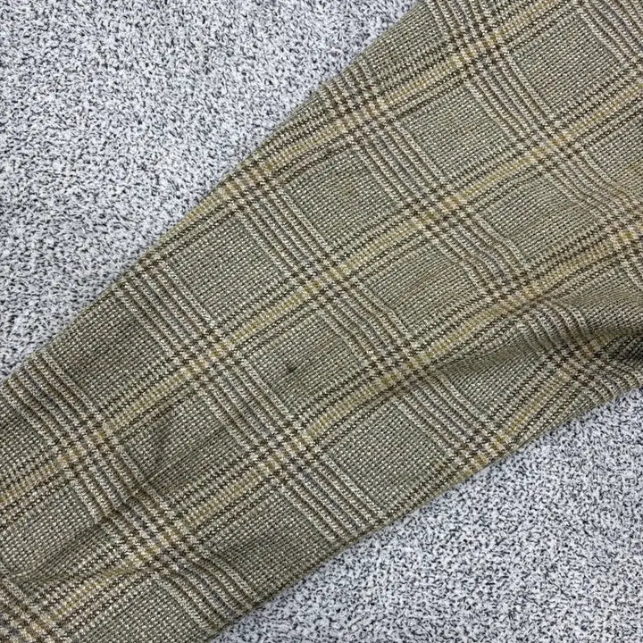 [BUNJANG] Munsingwear Check Wool Rayon Pants / 100 먼싱웨어 체크 울 레이온 바지 0414J
