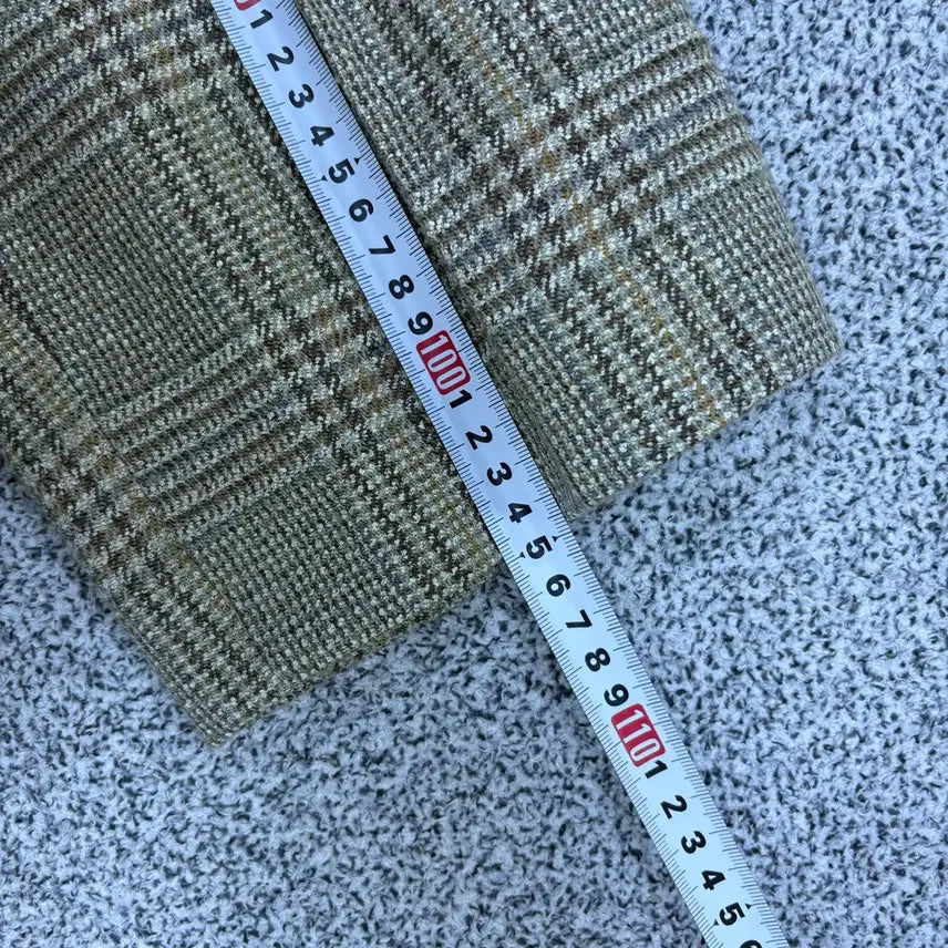 [BUNJANG] Munsingwear Check Wool Rayon Pants / 100 먼싱웨어 체크 울 레이온 바지 0414J