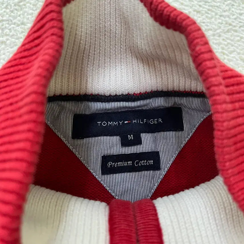 [BUNJANG] Tommy Hilfiger Knit Zip-Up Sweater / M 타미힐피거 니트 집업 0415M