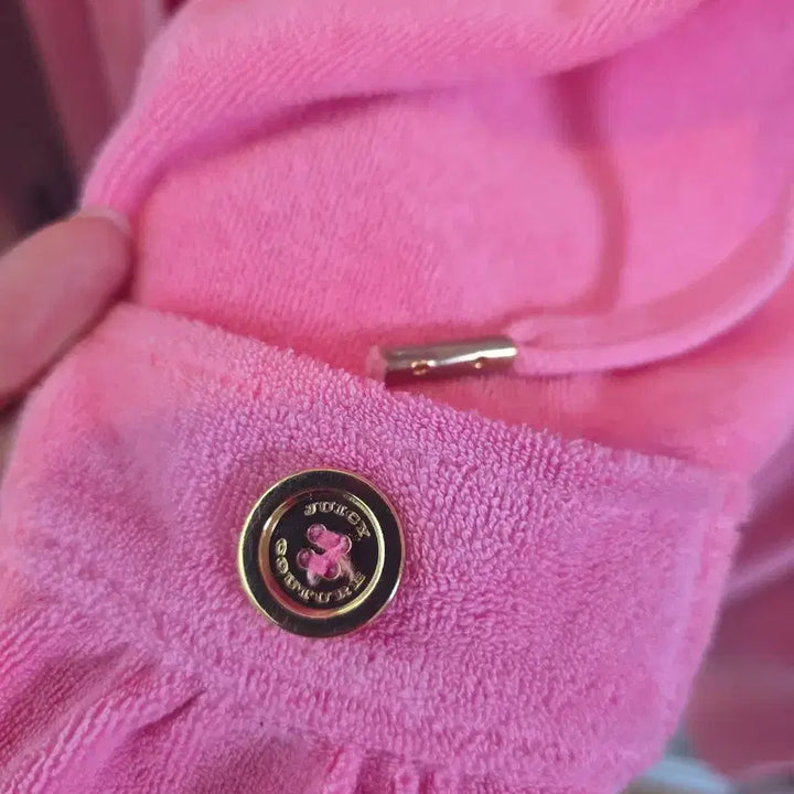 [BUNJANG] Juicy Couture Pink Terry Cloth Training Set / 쥬시꾸뛰르 핑크 태리 트레이닝 셋업