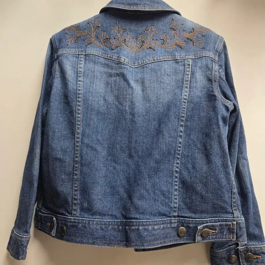 [BUNJANG] Ralph Lauren Western Denim Short Jacket S / 랄프로렌 웨스턴 데님 숏 자켓 S