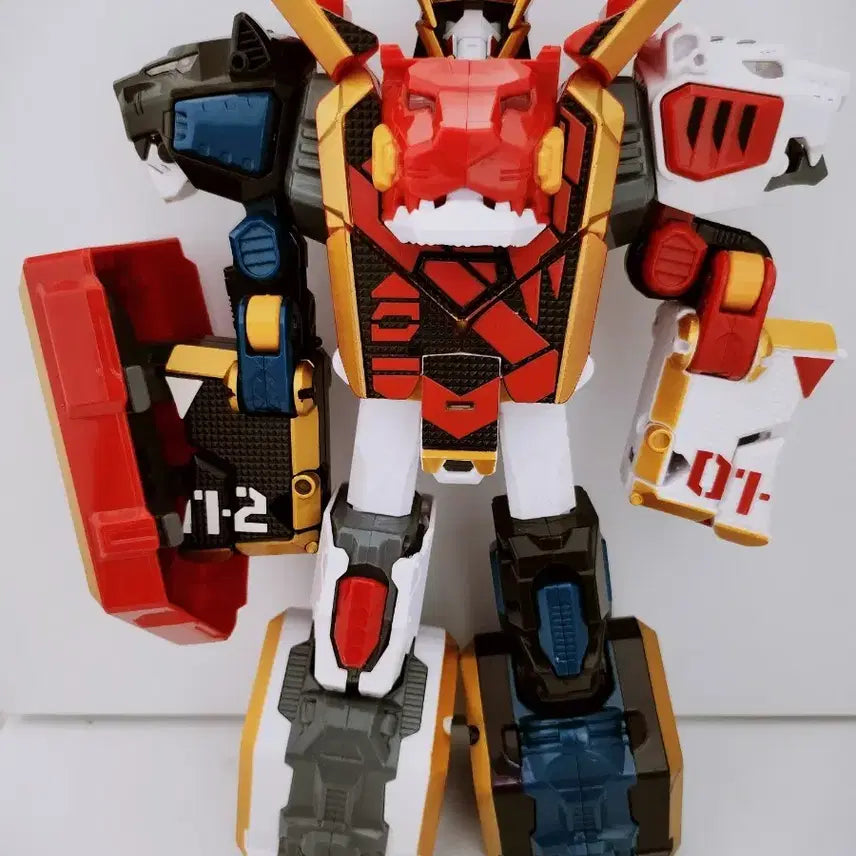 [BUNJANG] ZioMecha Beast Guardian Thunder Lion Toy / [고전완구] 지오메카 비스트가디언 썬더라이온