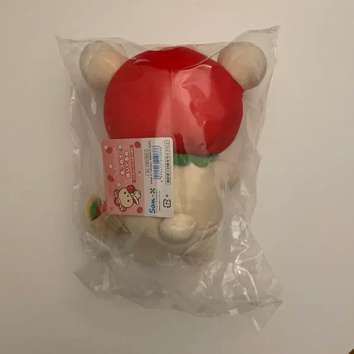 [SOLD OUT] 리락쿠마 코리락쿠마 한정 딸기 인형 딸기 옷 바구니 누이 키링 테노리