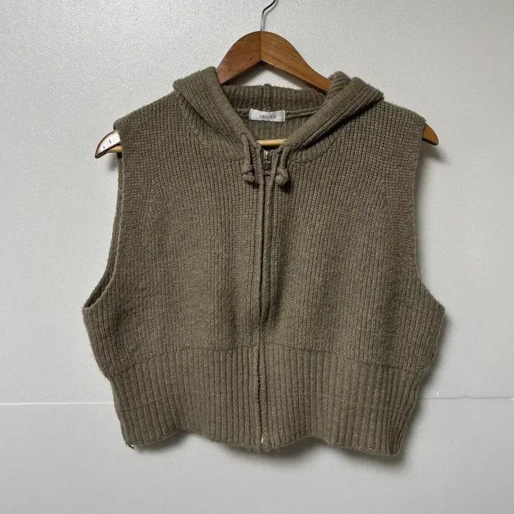 [BUNJANG] Hooded Knit Vest / 후드 니트 조끼