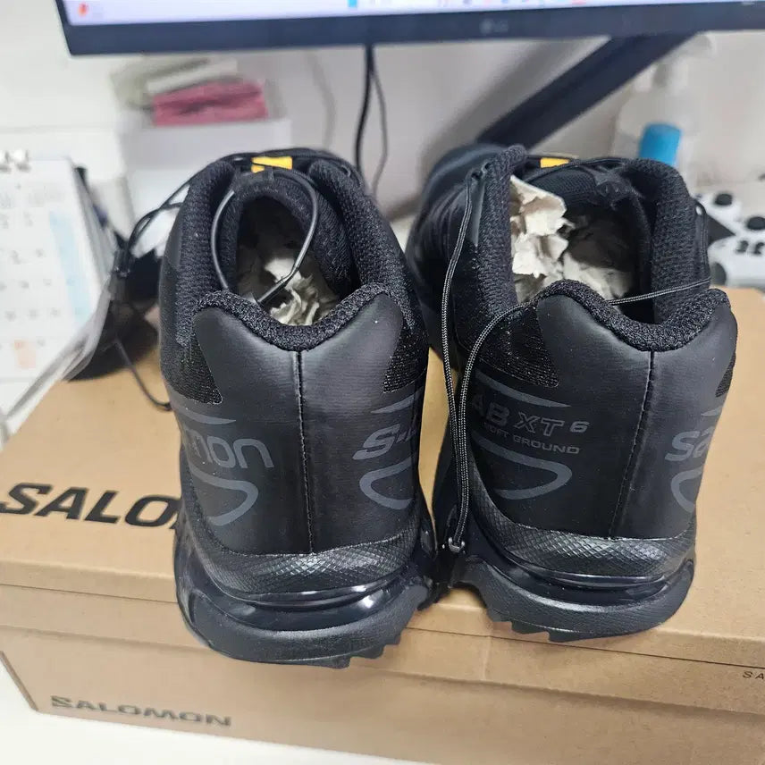 [BUNJANG] Salomon XT-6 - Black:Black:Phantom Sneakers / 살로몬 XT-6 - 블랙:블랙:팬텀 / L41086600
