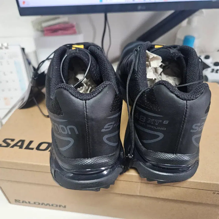 [BUNJANG] Salomon XT-6 - Black:Black:Phantom Sneakers / 살로몬 XT-6 - 블랙:블랙:팬텀 / L41086600
