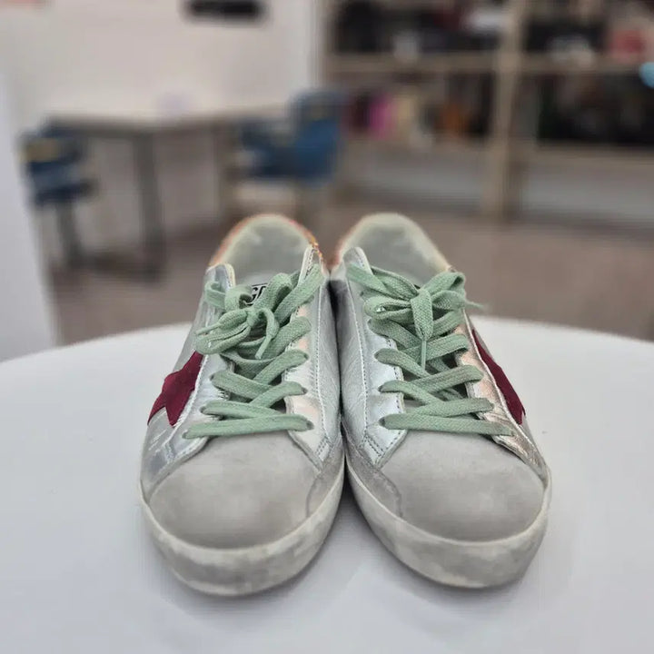 [BUNJANG] Golden Goose Superstar Sneakers (Silver) - Size 37 / [중고명품 럭스올 울산점] 골든구스 슈퍼스타 스니커즈 37사이즈
