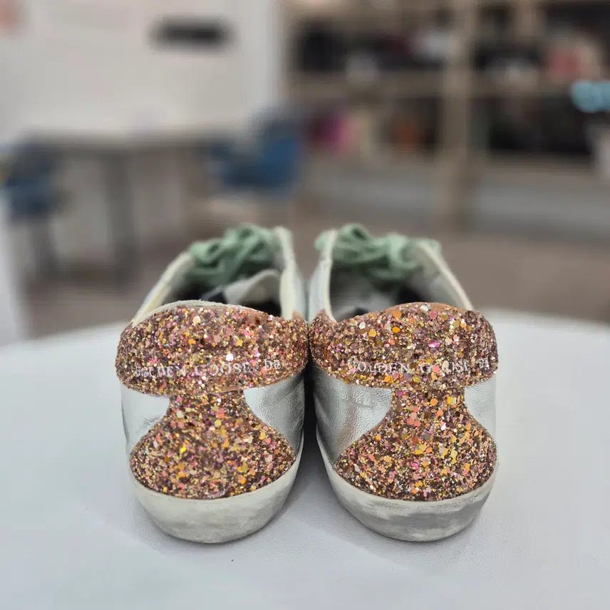 [BUNJANG] Golden Goose Superstar Sneakers (Silver) - Size 37 / [중고명품 럭스올 울산점] 골든구스 슈퍼스타 스니커즈 37사이즈