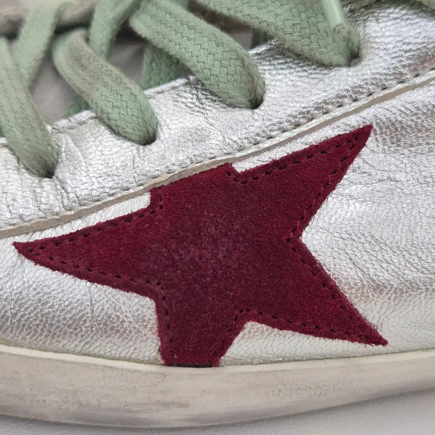 [BUNJANG] Golden Goose Superstar Sneakers (Silver) - Size 37 / [중고명품 럭스올 울산점] 골든구스 슈퍼스타 스니커즈 37사이즈