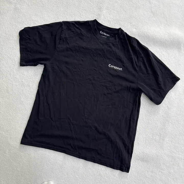 [BUNJANG] Covernat Small Logo T-shirt / L 커버낫 스몰로고 반팔 티셔츠 0414T